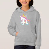 Regenboogvlies, Cute Unicorn, Star, Magic Unicorn (Voorkant)