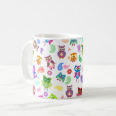 Regenboogvlies - licht koffiemok (Voorkant links)