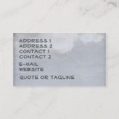 Regenboogvlies Visitekaartje (Achterkant)