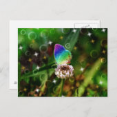 Regenboogvlinder Briefkaart (Voorkant / Achterkant)