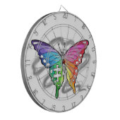 Regenboogvlinder Dartbord (Voorkant Links)
