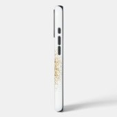 Regenboogvlinder in een Gouden Cirkel Case-Mate iPhone Case (Achterkant / Links)