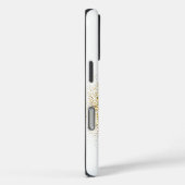 Regenboogvlinder in een Gouden Cirkel Case-Mate iPhone Case (Achterkant / Rechts)