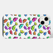 Regenboogvlinder iPhone Hoesje (Achterkant horizontaal)