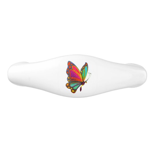 Regenboogvlinder Keramische Ladegreep (Voorkant)