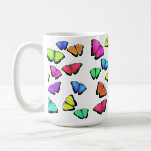 Regenboogvlinder Koffiemok