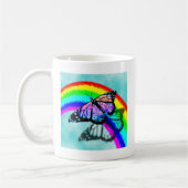 Regenboogvlinder Koffiemok (Links)