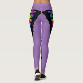 Regenboogvlinder Leggings (Achterkant)