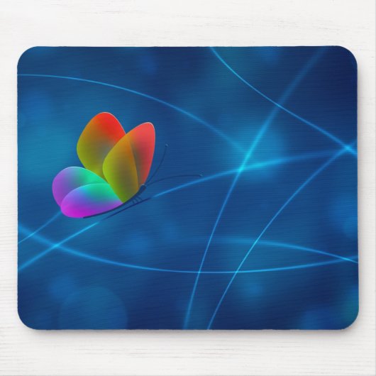 Regenboogvlinder Muismat (Voorkant)