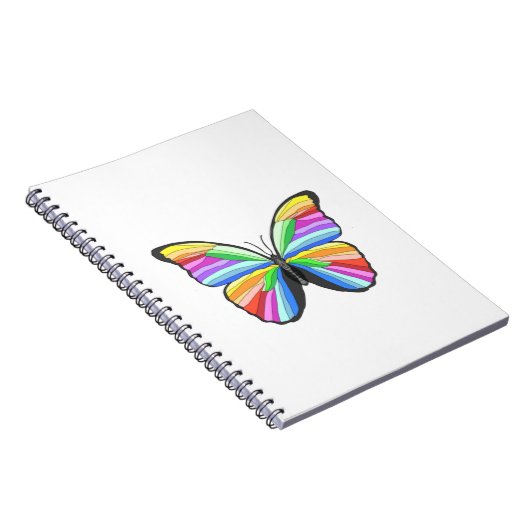 Regenboogvlinder Notitieboek (Rechterzijde)