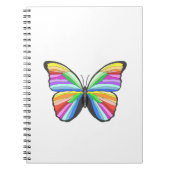 Regenboogvlinder Notitieboek (Voorkant)