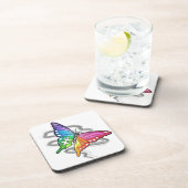 Regenboogvlinder Onderzetter (Rechterzijde)