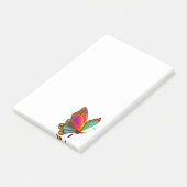 Regenboogvlinder Post-it® Notes (Schuin)