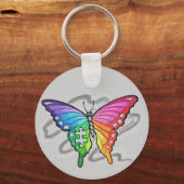 Regenboogvlinder Sleutelhanger (Voorkant)