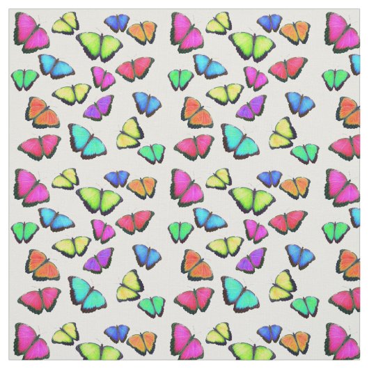 Regenboogvlinder Stof (Swatch)