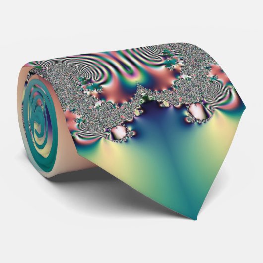 Regenboogvlinder Stropdas (Opgerold)