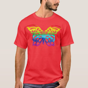 regenboogvlinder t-shirt