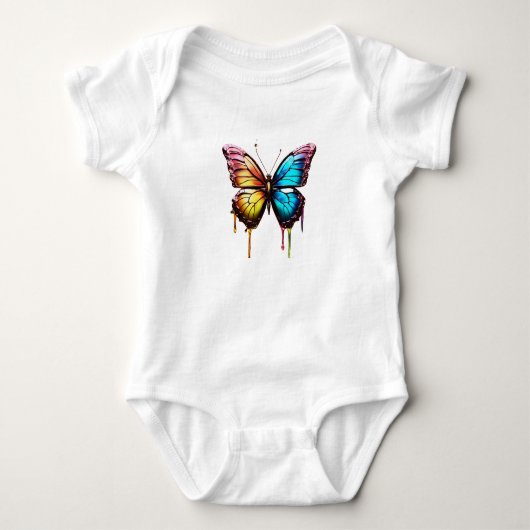 Regenboogvlinder T-Shirt (Voorkant)