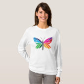 Regenboogvlinder T-shirt (Voorkant volledig)