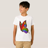Regenboogvlinder T-shirt (Voorkant volledig)