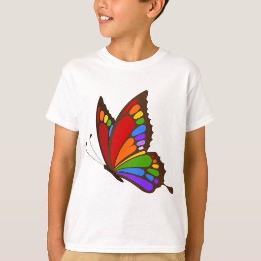 Regenboogvlinder T-shirt (Voorkant)
