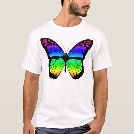 Regenboogvlinder T-shirt (Voorkant)