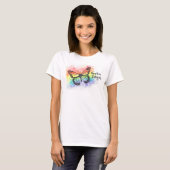 Regenboogvlinder T-shirt (Voorkant volledig)