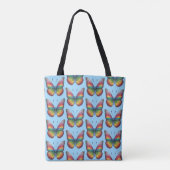 Regenboogvlinder Tote Bag (Achterkant)