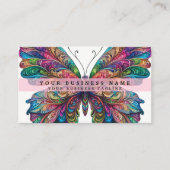 Regenboogvlinder Visitekaartje (Voorkant)