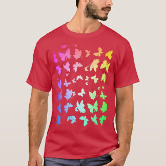 Regenboogvlinders 1 t-shirt