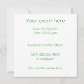 Regenboogvlinders Kaart (Achterkant)