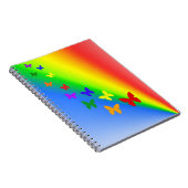 Regenboogvlinders Notitieboek (Rechterzijde)