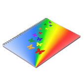 Regenboogvlinders Notitieboek (Linkerzijde)