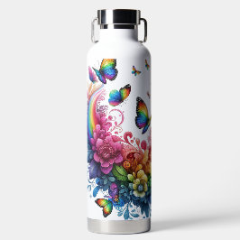 Regenboogvlinders Waterfles