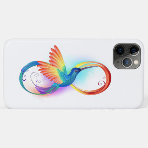 Regenboogvogel met oneindige symbolen Case-Mate iPhone case