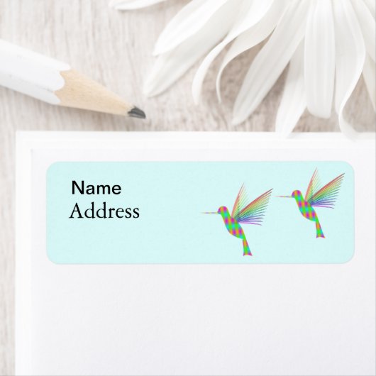 Regenboogvogels Etiket (Insitu)