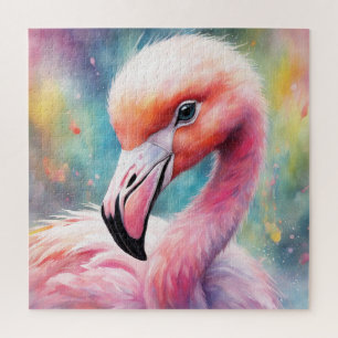 Regenboogvogels Flamingo 2 Legpuzzel