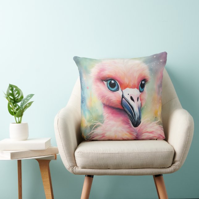 Regenboogvogels Flamingo 3 Kussen (Stoel)