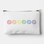 regenboogvolleybal etui (Achterkant)