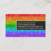 Regenboogvonken zijn als vuurwerk visitekaartje (Achterkant)