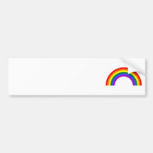 Regenboogvorm Bumpersticker (Voorkant)