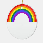 Regenboogvorm Keramisch Ornament (Links)
