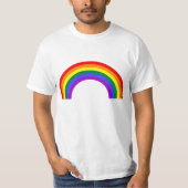 Regenboogvorm T-shirt (Voorkant)
