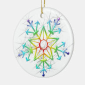 Regenboogvorst 1 Ornament (Links)