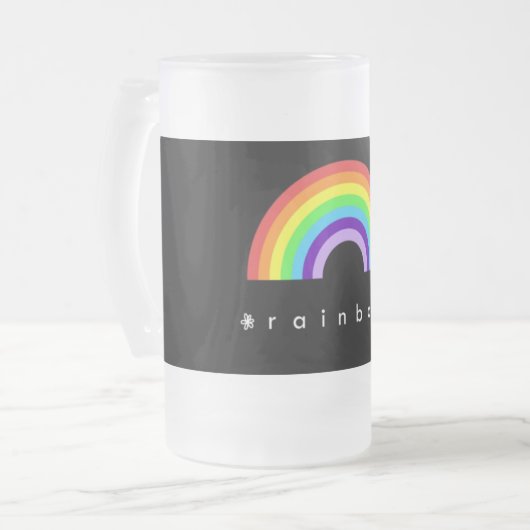 Regenboogvorst mok (Voorkant links)