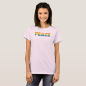 Regenboogvrede T-shirt (Voorkant volledig)