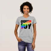 Regenboogvreugde T-shirt (Voorkant volledig)