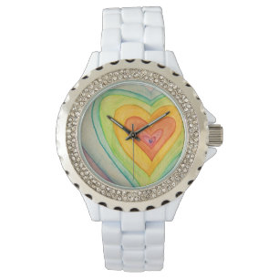 Regenboogvriendschap Hecht Aangepast horlogeontwer Horloge