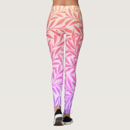  regenboogvrije bladeren Botanische Tanktop Leggings (Achterkant)