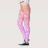  regenboogvrije bladeren Botanische Tanktop Leggings (Links)